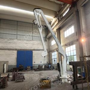 25t 20m Marine Davits And Cranes Customized Knuckle Boom Series