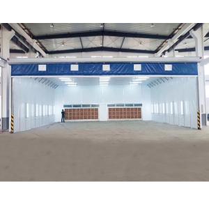 Diesel-Heated Baking Systems for Commercial Fleet Refinishing Large Spray Booths