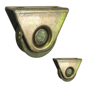 China Zinc 660lbs Loading 4 Inch Heavy Duty Casters U Shape on sale