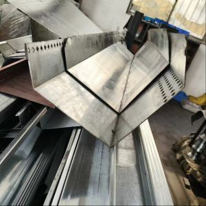 New Design Aluminum PPGI Galvanized Steel V-style Tile Ridge Capping Valley