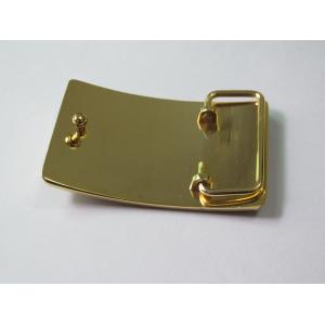 Custom designer Epoxy Coating gold personalized belt buckles