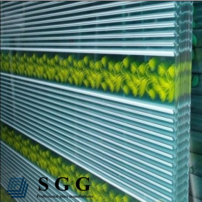 Silk screen glass factory
