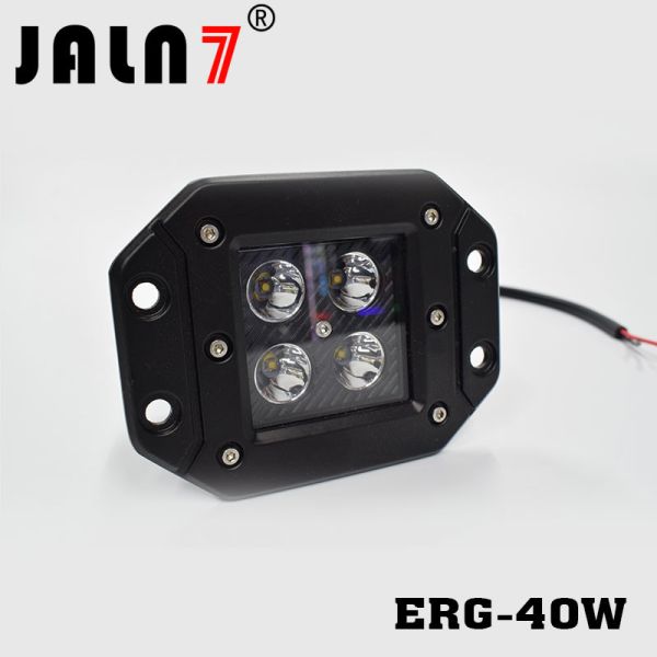 Led Work Light JALN7 40W Car Driving Lights Fog Light Off Road Lamp Car Boat Truck SUV JEEP ATV Led Light