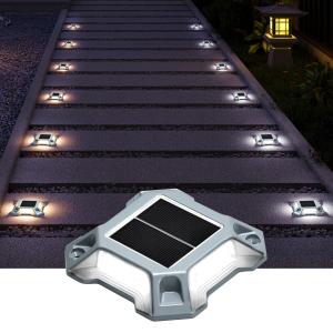 Pavement outdoor aluminium alloy led road studs mounting rail solar power garden