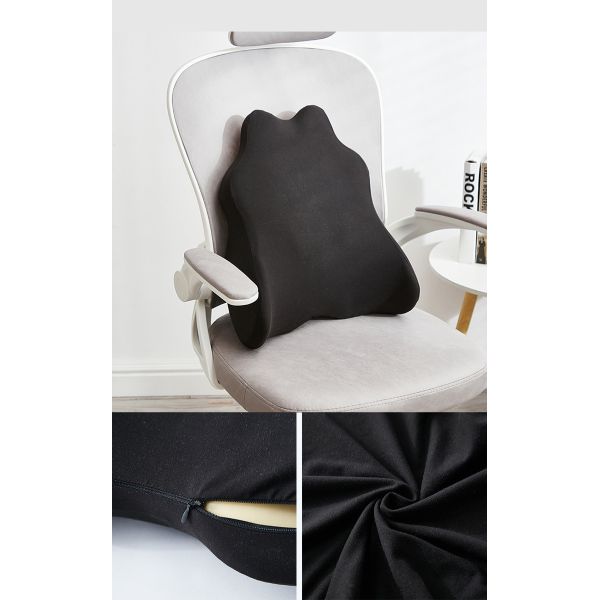 Comfortable Memory Foam Back Rest Support Cushion for Functional Lumbar Chair