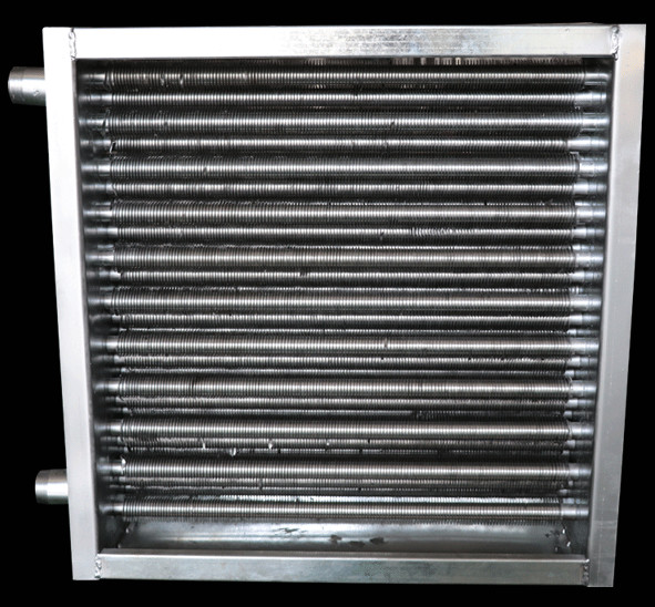 Buy SS304 T0.6 fin type heat exchanger corrosion resistant for food processing at wholesale prices