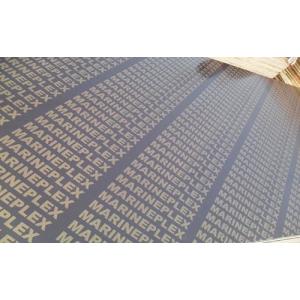 15mm Black Brown Concrete Shuttering Plywood One Time Hot Press Poplar Core