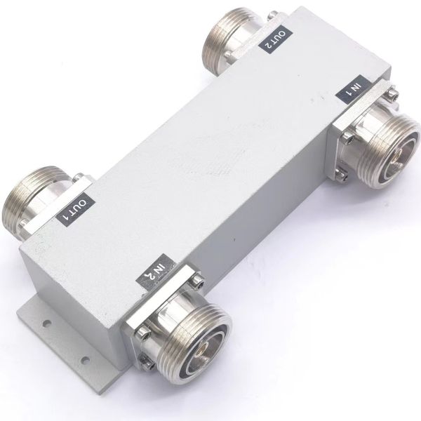 DIN-F Interface 2 in 2 out RF Passive Hybrid Coupler for Inside Communication