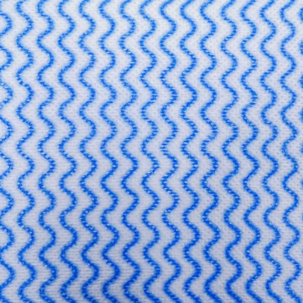 Buy 30cm Blue Wave Printed Spunlace Nonwoven For Food Service at wholesale prices