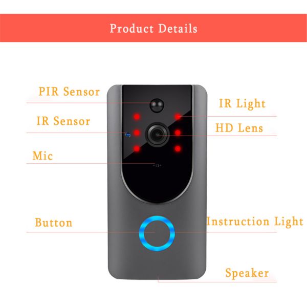 Smart Wi-Fi Doorbell(DDV104)