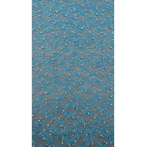 Luxary Beaded Embroidery Lace Fabric Durable and Elegant Lace Embroidery Fabric