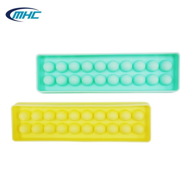 Handmade Silicone Ice Ball Mold Cube Tray Mini Ball Shape Food Grade Sustainable