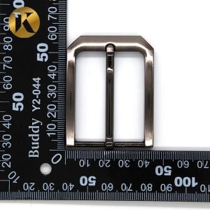 Men Metal 35mm Pin Belt Buckles With Handwork + Machinery Technics