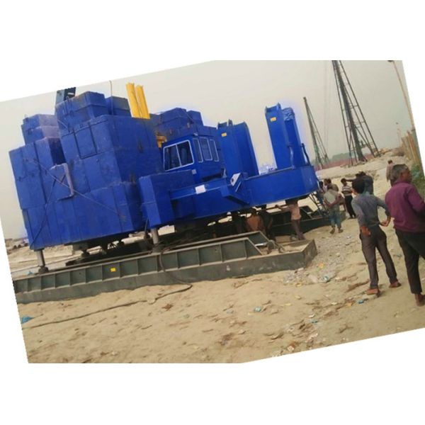 VY180A Hydraulic Static Pile Driver , Durable piledriver machine no noise