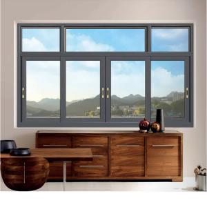 Stainless Steel Screen Netting Aluminum Thermal Break Sliding Windows with