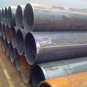 Straight Seam Longitudinal Q235b Carbon Steel Welded Pipe Od 195mm