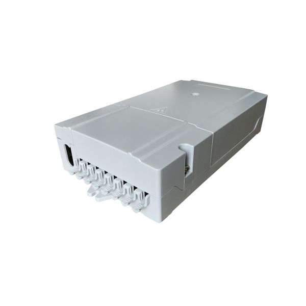 GFS-8ZT-1,fiber distribution box,splitter box,Max Capacity 8 cores,,size 235*126*52mm, Material: PC+ABS,IP 65