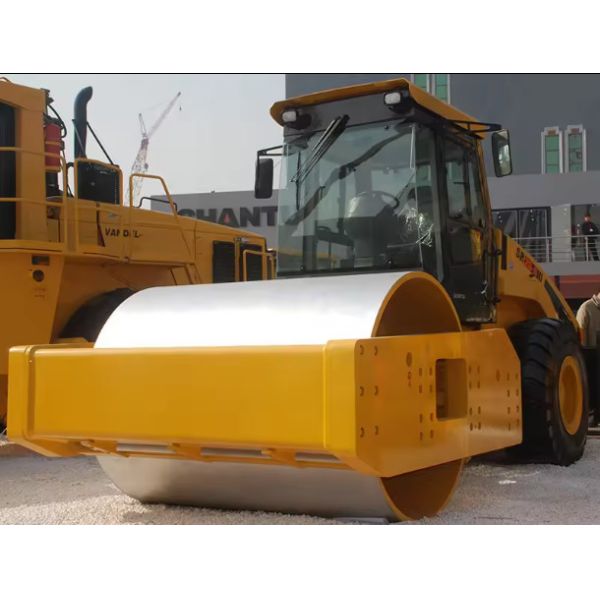 18 Ton Hydraulic Vibrotary Small Road Roller Pavement Compactor SR18 Yellow roller