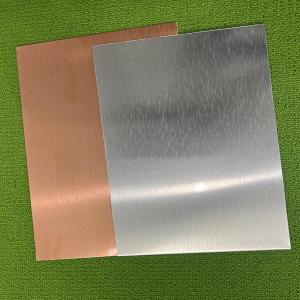 PVDF Coating Purple Copper Silver Brushed Aluminum Coil