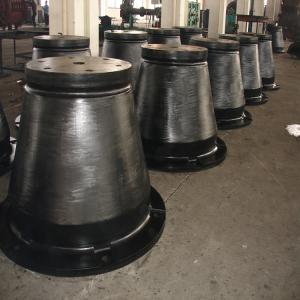 Effective Protection Cone Rubber Fender with 70% 72% Rated Deflection