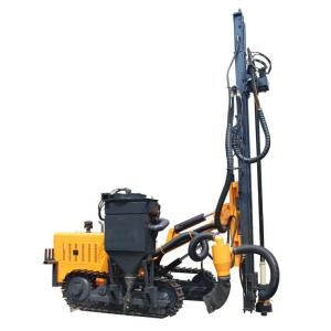 Hard Rock Hydraulic Crawler Drilling Machine / Durable Rock Drill Truck