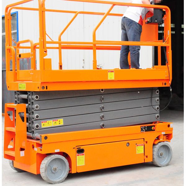 Buy Norrow 8m Pallet Scissor Lift Platforms Hydraulic Driven 230kg Loading Capacity at wholesale prices
