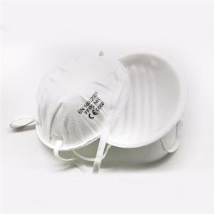 Eco Friendly Cup FFP2 Mask , Particulate Respirator Mask For Public Place