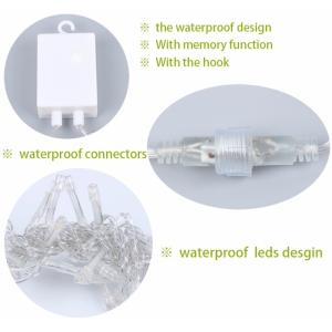 3x1M Led Icicle Led Curtain Fairy String Light Fairy Light Led Christmas Light