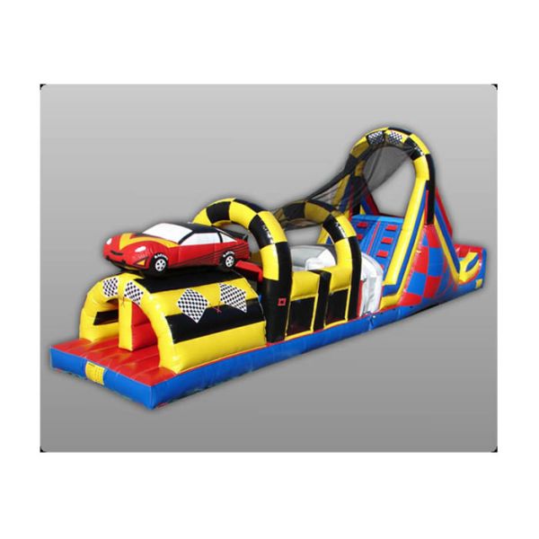 High Durability Inflatable Obstacle Course With Slide / Tunnel / Bouncer