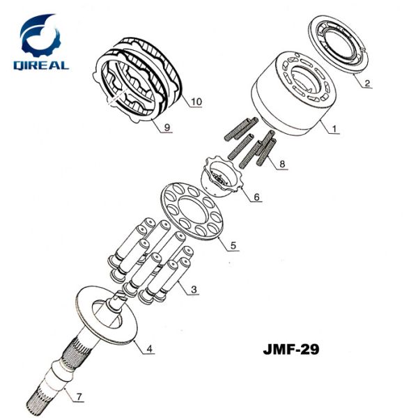 Buy Swing Motor Spare Parts Jmf29 Jmf33 Jmf36 Jmf43 Jmf47 Jmf53 Jmf64 Jmf80 Jmf151 at wholesale prices