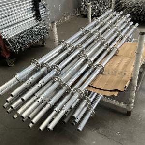 Customized Aluminum Ringlock Standard Ledger Diagonal Brace Scaffolding Parts
