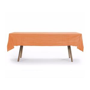 Embossing PEVA Disposable Solid Table Cover Plain Dyed