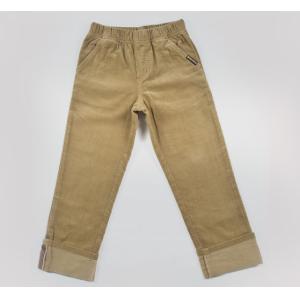 100% Cotton Childrens Clothes , Brown / Black Adjustable Waist