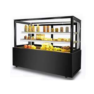 Single Temperature Upright Cake Chiller Commercial Bakery Showcase Counter