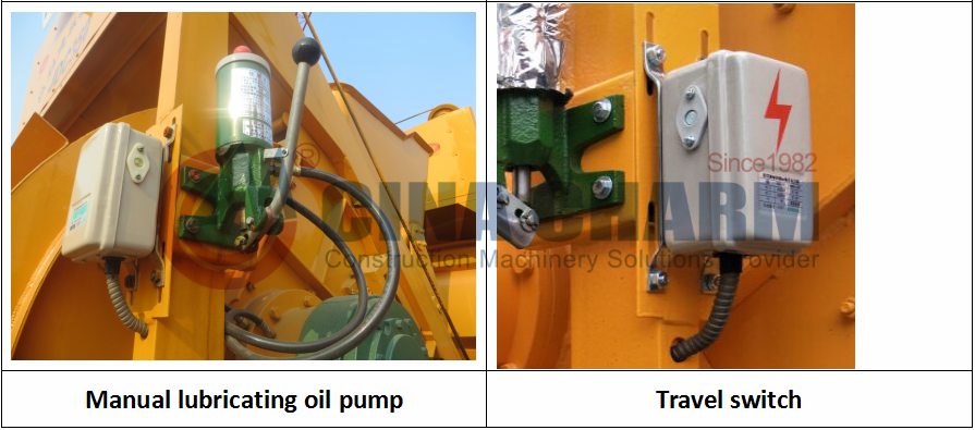 Mini High Efficiency Concrete Mixer With Hopper JDC350 With 17.5m3/H