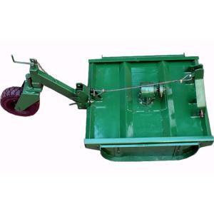 Double entry lawn mower,