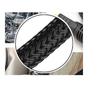 Flexible Expandable Electrical Braided Sleeving Wear Resistant For Cable