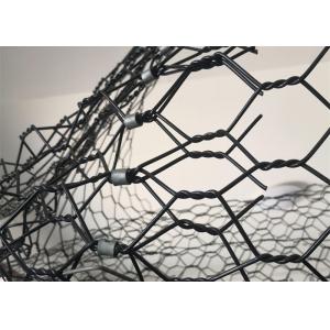 50mm* 60mm Twist Hexagonal Gabion Wire Netting Polyester OEM