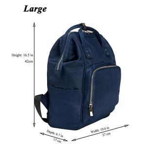 Waterproof Work Travel School Backpack nylon diaper bag