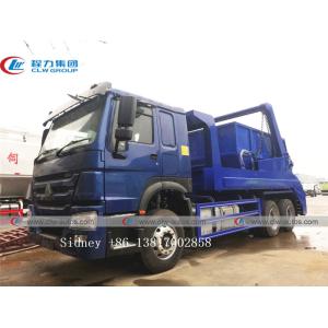 12cbm Sinotruk HOWO 6X4 Swing Arm Garbage Truck