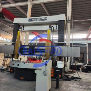 CNC Vertical Lathe Machine For Metal Processing With PLC Control And Touch