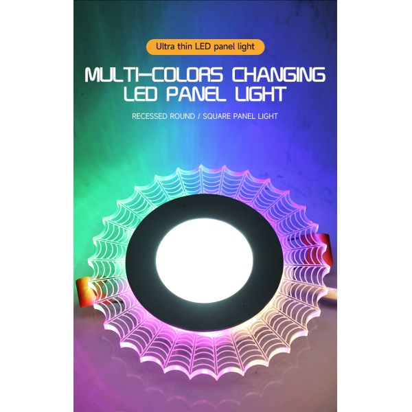 High Brightness Flower Concealed Led Panel Light No Glare 60lm/w CRI80