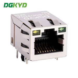 100M BASE-Tx RJ45 Ethernet Jack PCB Jack Shielded DGKYD211B567FD1A4D