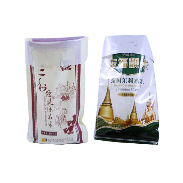 Water Proof Basmati Woven Rice Bags , Pp Laminated Bags Light In Weight