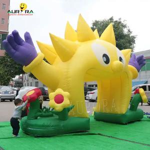 Quality Commercial Promotional Custom Inflatable Advertising Sunflower Inflatable Arch for sale