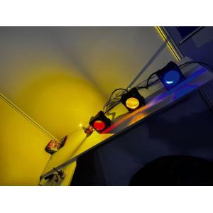 35W Dual Color MINI Drive Fog Light Led Driving Lights，effects Front Near Far