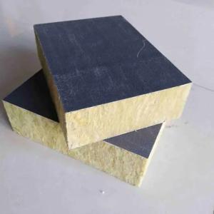 Fire Resistant Rockwool Heat Insulation Composite Material