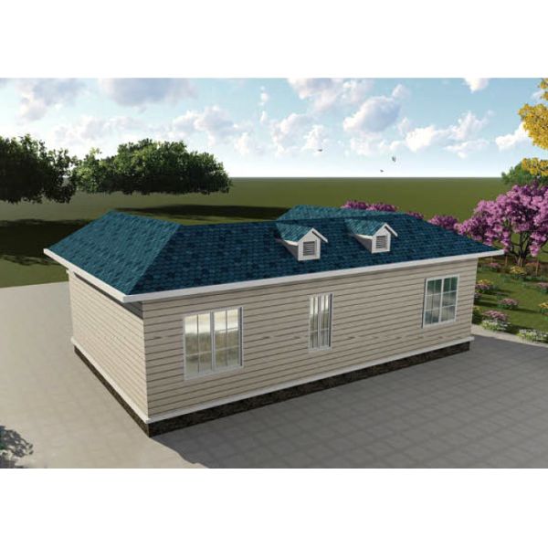 Light Gauge Steel Prefab Metal Homes Single Family Luxury Modern Modular Home Kits Prefab Villa With Custom Design