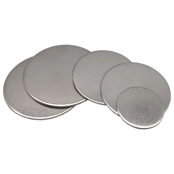 Buy 0.18mm - 2.5mm Stainless Steel Circle Full Hard ISO9001 at wholesale prices