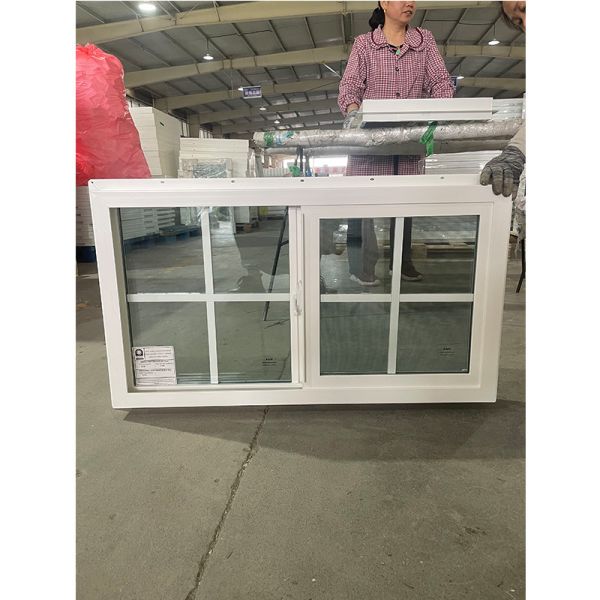 FiberGlass Screen Netting UPVC Sliding Window And Door Integrated Design Of